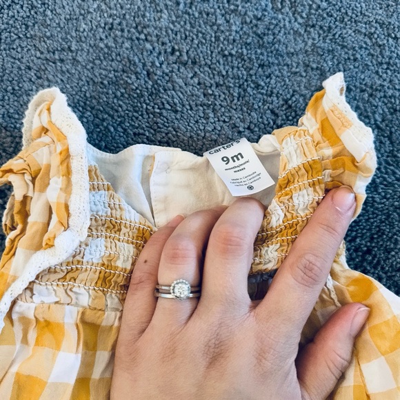 Carter’s | Gingham Dress - Picture 3 of 3